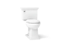 Two-piece elongated toilet, 1.6 gpf