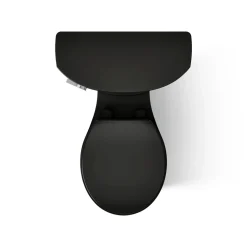 Two-piece round-front toilet, 1.28 gpf