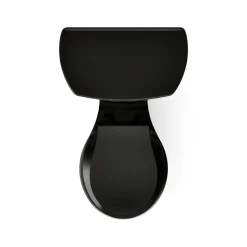 Two-piece round-front toilet, 1.28 gpf
