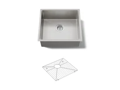 20" undermount single-bowl bar sink
