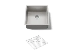 18-1/4" undermount single-bowl bar sink