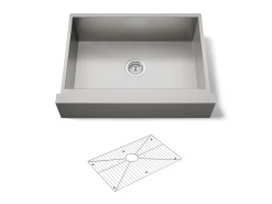 29-1/2" undermount single-bowl farmhouse kitchen sink