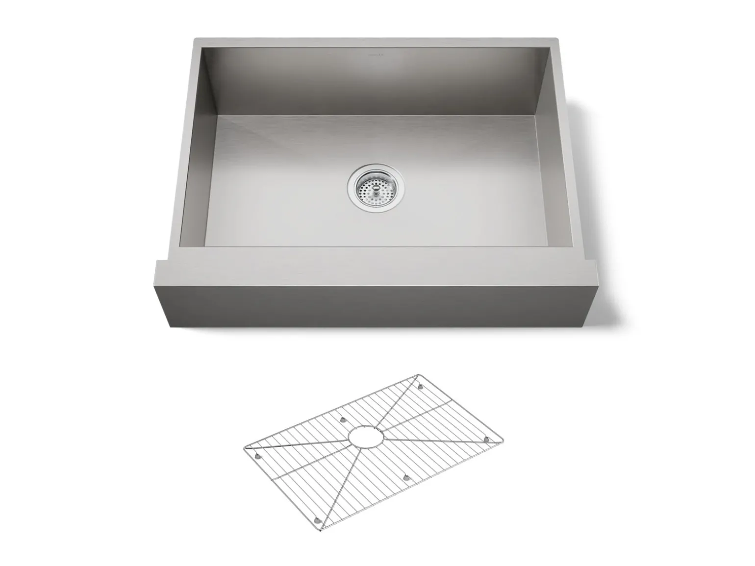 29-1/2" undermount single-bowl farmhouse kitchen sink