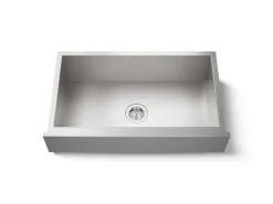 34" undermount single-bowl farmhouse kitchen sink