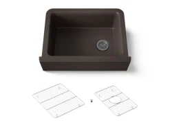 29-11/16" undermount single-bowl farmhouse kitchen sink