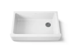 35-3/4" undermount single-bowl farmhouse kitchen sink