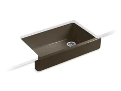 35-1/2" undermount single-bowl farmhouse kitchen sink