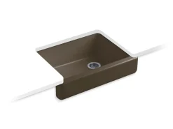 29-1/2" undermount single-bowl farmhouse kitchen sink
