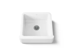 23-1/2" undermount single-bowl farmhouse kitchen sink