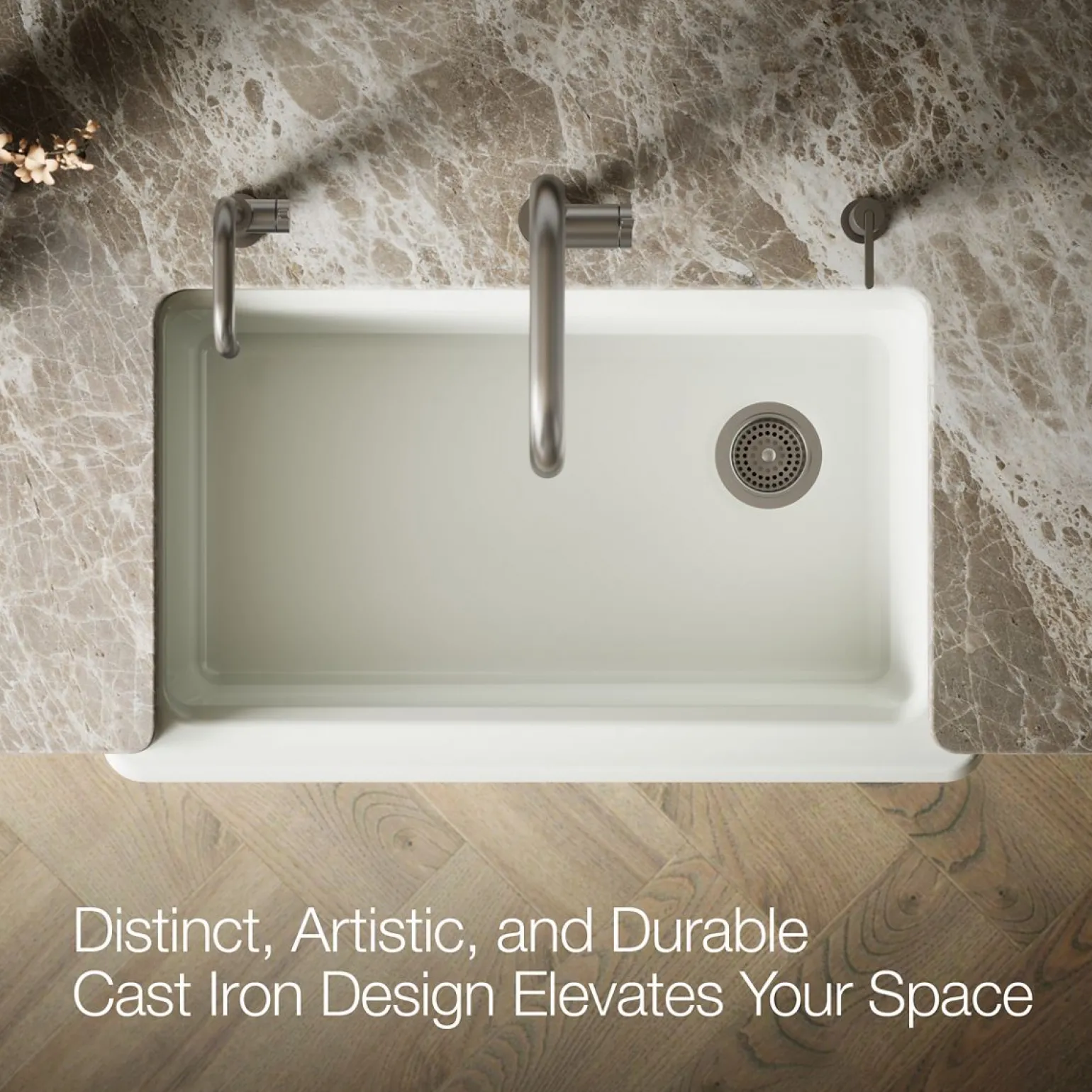 35-3/4" undermount single-bowl farmhouse workstation kitchen sink