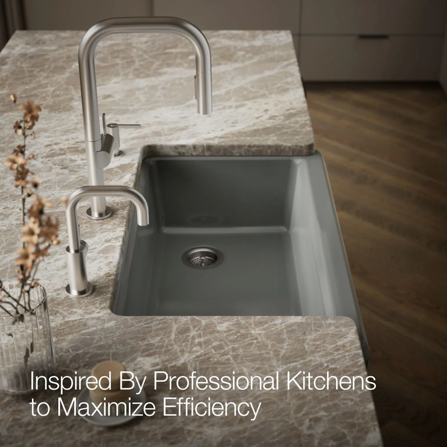 35-3/4" undermount single-bowl farmhouse workstation kitchen sink