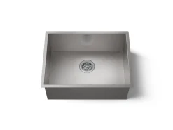 24" undermount single-bowl kitchen sink