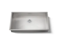 32" undermount single-bowl kitchen sink