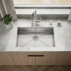 29" undermount single-bowl kitchen sink