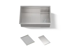 27-3/4" undermount single-bowl kitchen sink
