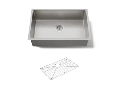 29" undermount single-bowl kitchen sink