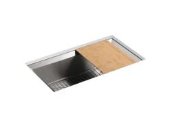 33" undermount single-bowl kitchen sink