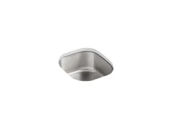 15-1/2" undermount single-bowl kitchen sink