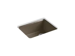 25" undermount single-bowl kitchen sink