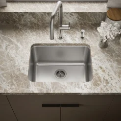 23" undermount single-bowl utility sink