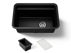 27-1/2" undermount single-bowl utility sink