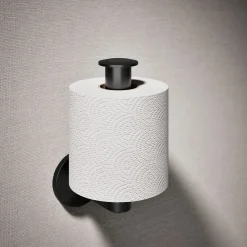 Vertical toilet paper holder