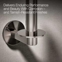 Vertical toilet paper holder