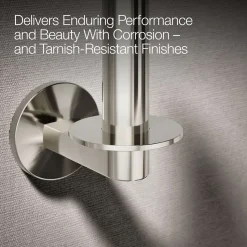 Vertical toilet paper holder