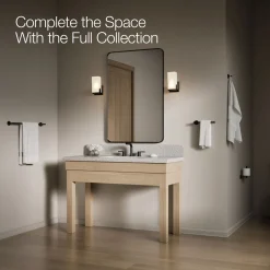 Vertical toilet paper holder