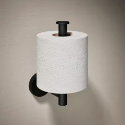 Vertical toilet paper holder
