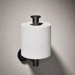 Vertical toilet paper holder