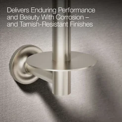 Vertical toilet paper holder
