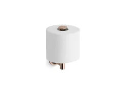 Vertical toilet paper holder