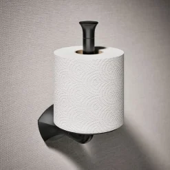 Vertical toilet paper holder