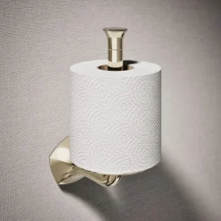 Vertical toilet paper holder