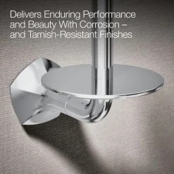Vertical toilet paper holder