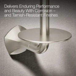 Vertical toilet paper holder