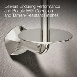 Vertical toilet paper holder