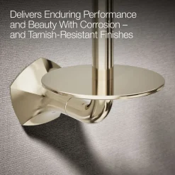 Vertical toilet paper holder