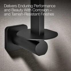 Vertical toilet paper holder