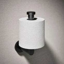 Vertical toilet paper holder