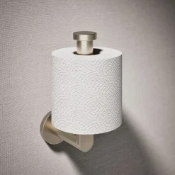 Vertical toilet paper holder