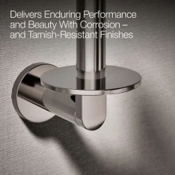 Vertical toilet paper holder
