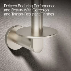 Vertical toilet paper holder
