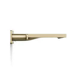 Wall-mount bath faucet trim