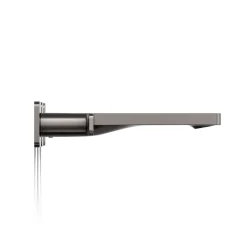 Wall-mount bath faucet trim