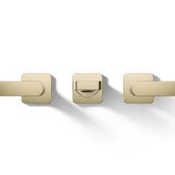 Wall-mount bath faucet trim