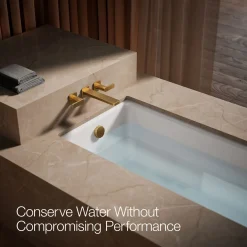 Wall-mount bath faucet trim