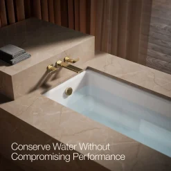 Wall-mount bath faucet trim