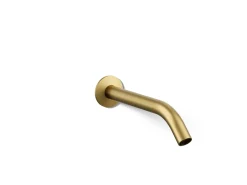 Wall-mount bathroom sink faucet spout with Tube design, 1.2 gpm